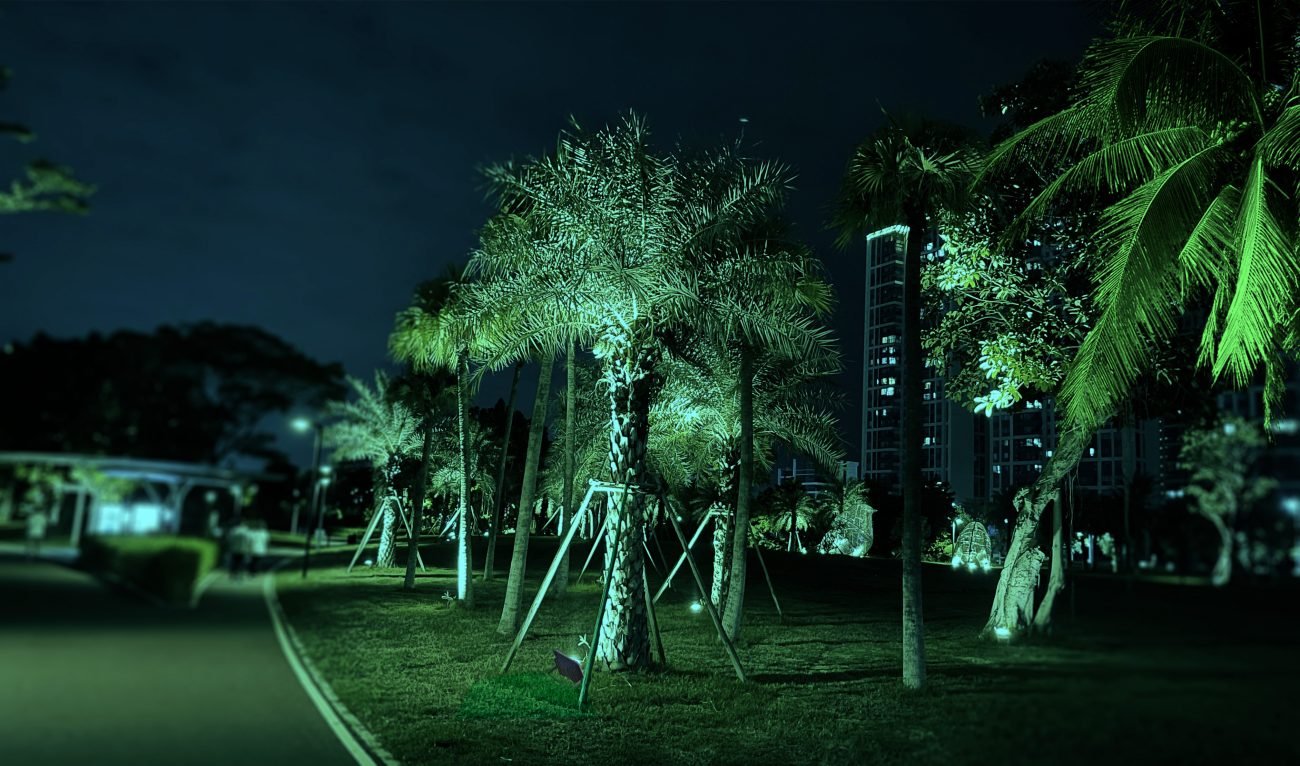 LED-Flutlichter solarbetrieben