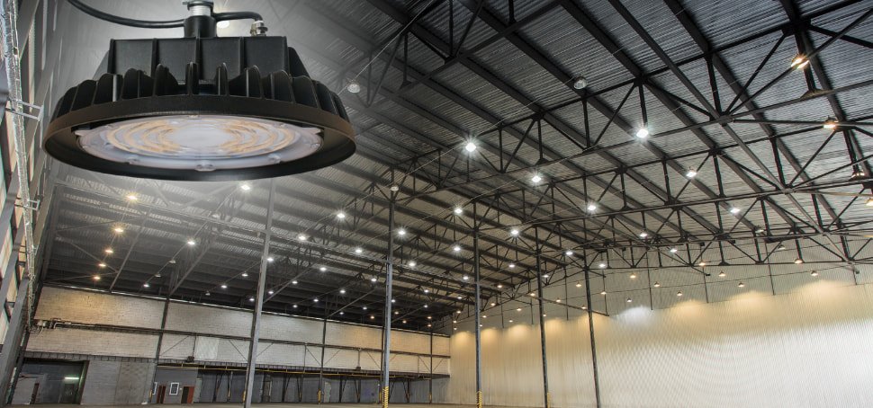 Luz de alto brilho UFO