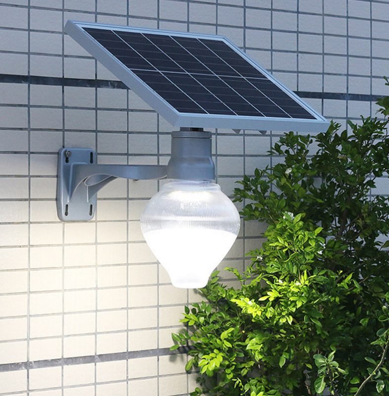 Iluminación solar LED para cobertizos 