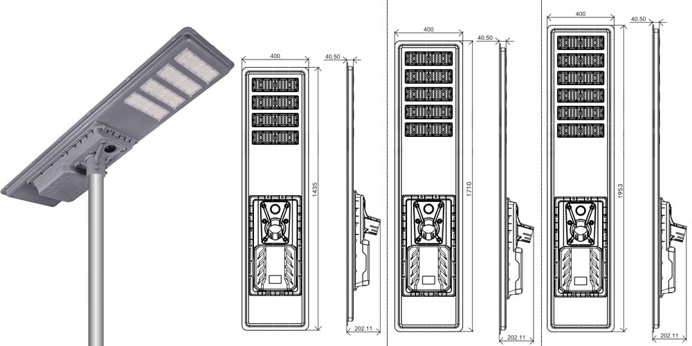 All In One Solar Led Street light
