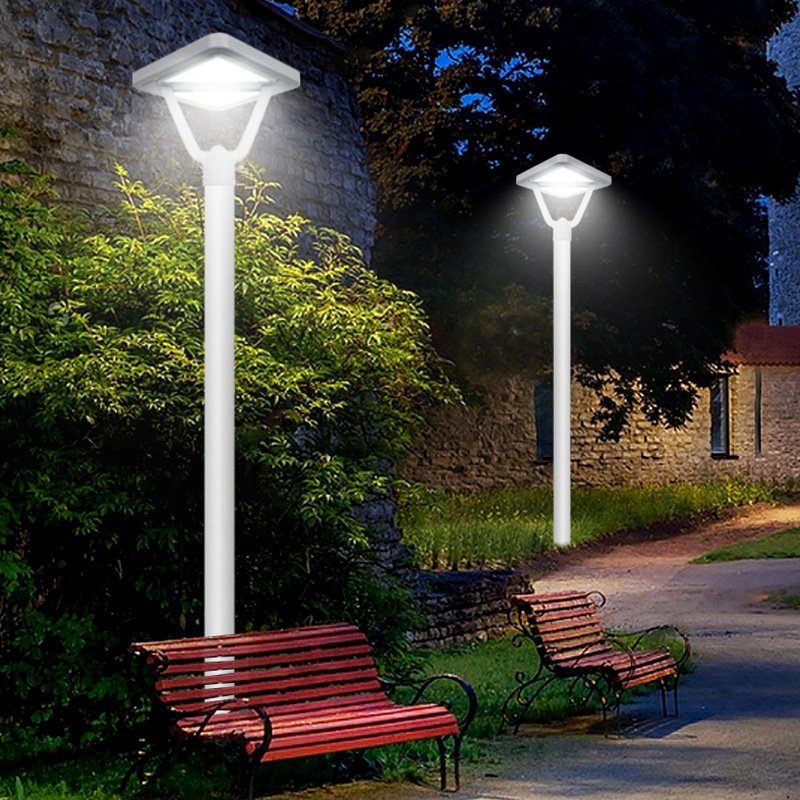 Luces solares para postes