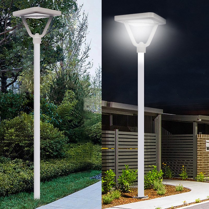 Lampes solaires pour poteaux à l'extérieur