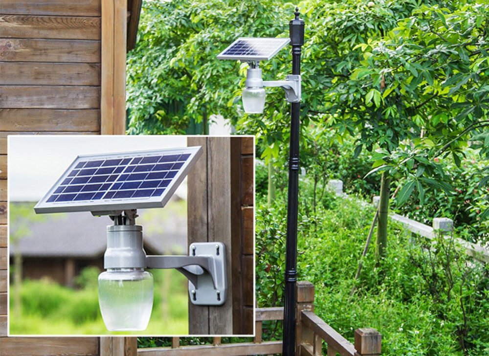 solar garden lights application