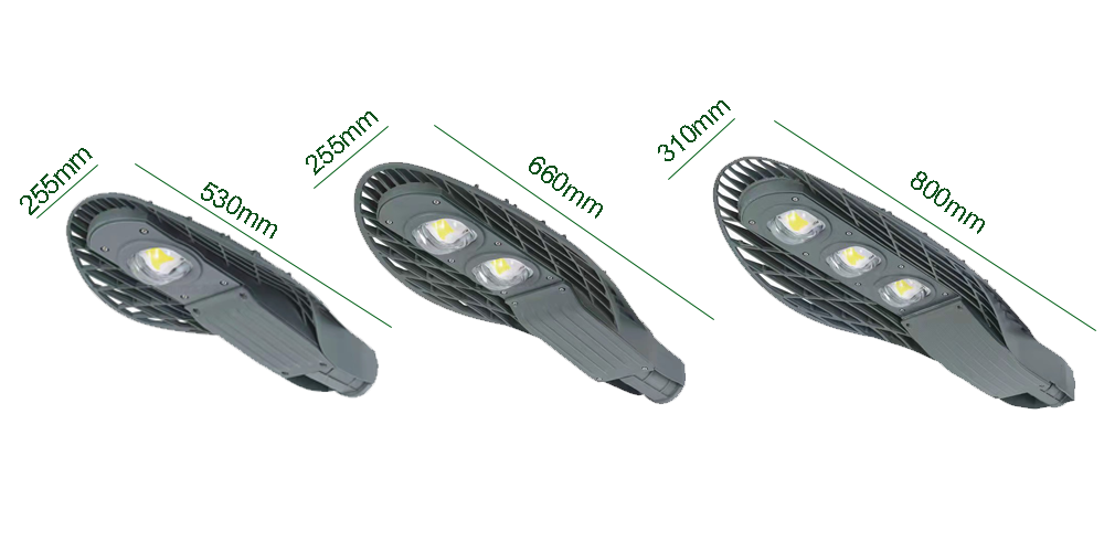 Luz de rua LED de 100 watts
