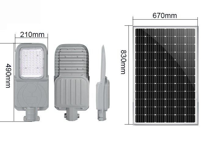 apagón de la farola solar