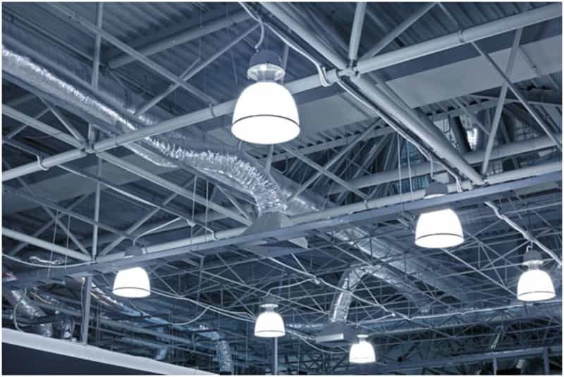 Iluminación LED para techos altos