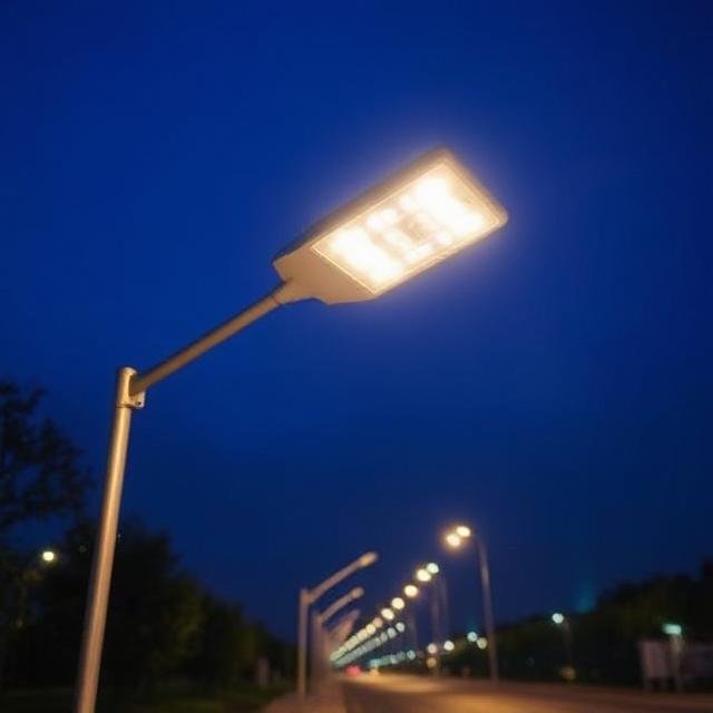 solar LED street lights